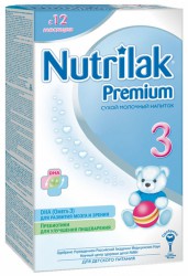 Смесь молочная Нутрилак 3 Премиум 12+ мес с пребиотиками 400 г