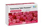 Гематоген Табс Реневал, таблетки покрытые оболочкой пленочной 721 мг 30 шт БАД к пище