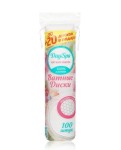 Ватные диски, DaySpa (ДэйСпа) №100 (80+20) прошитые