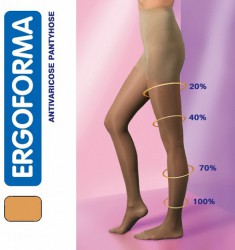 Колготки антиварикозные Ergoforma 2 класс компрессии 23-32 мм р. 5