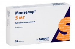 Монтелар табл. жев. 5 мг 28 шт.